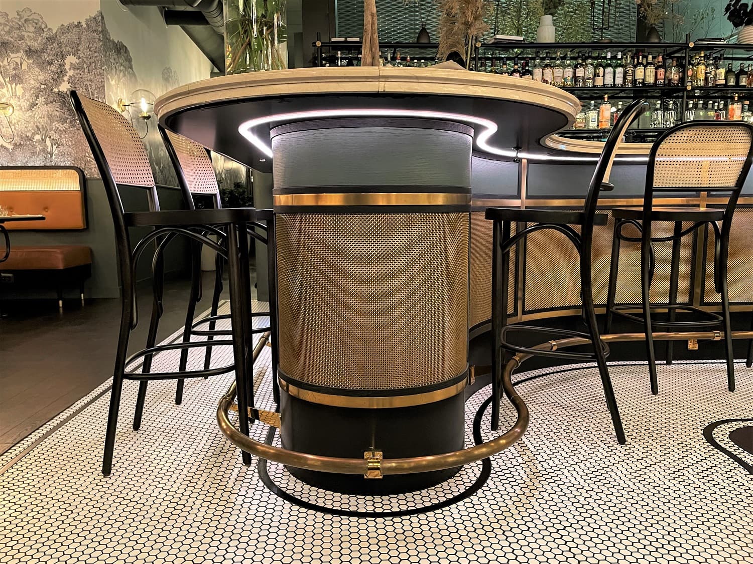 PAHLFER Restaurang Deck SP.32 Brass web