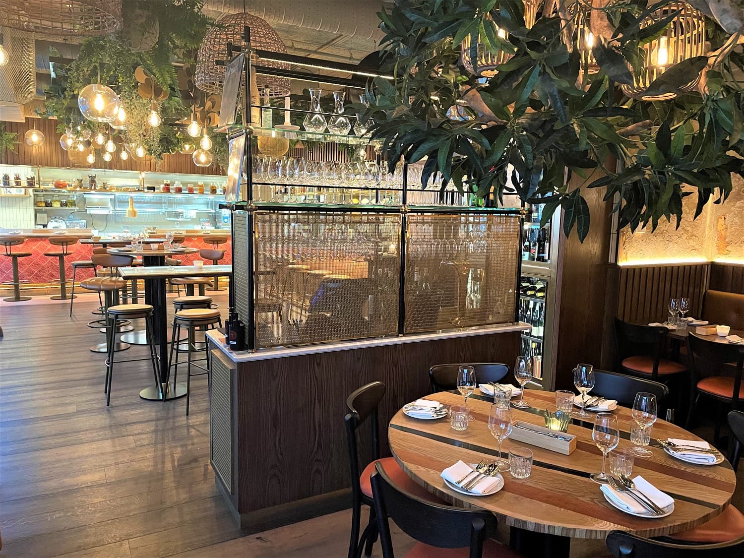 PAHLFER Canta Lola- metal mesh brass