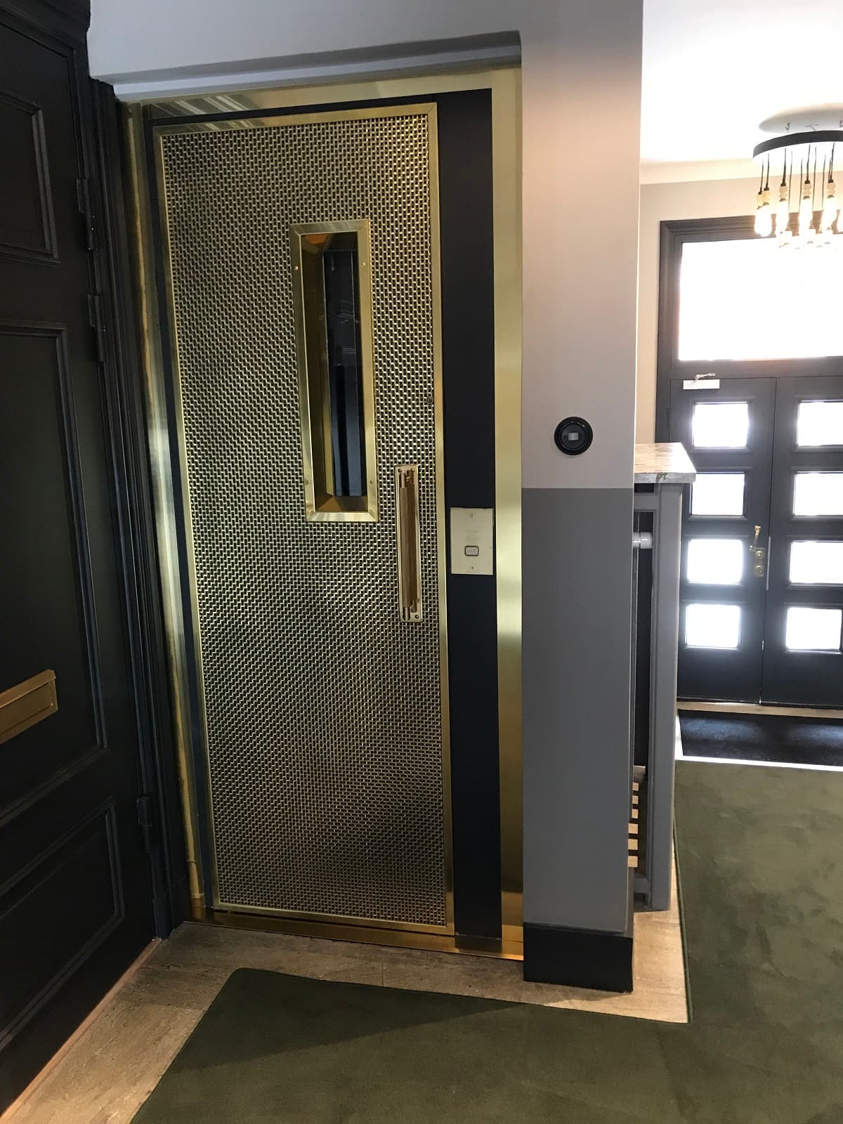 Pahlfer Hissdörr SP.50 brass